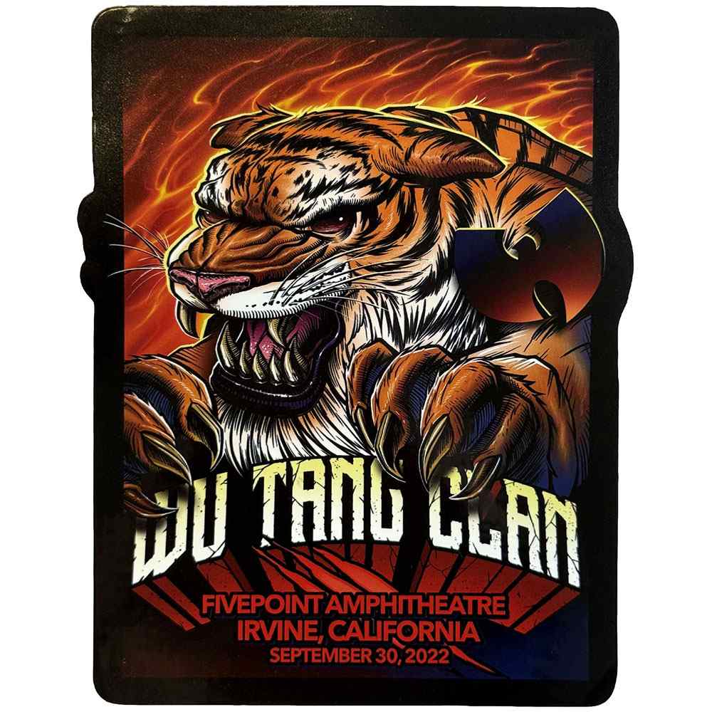 WuTang Clan - Irvine Autocollant - Multicolore